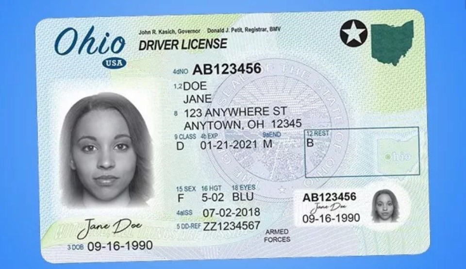 12 rest a on driver's license ohio