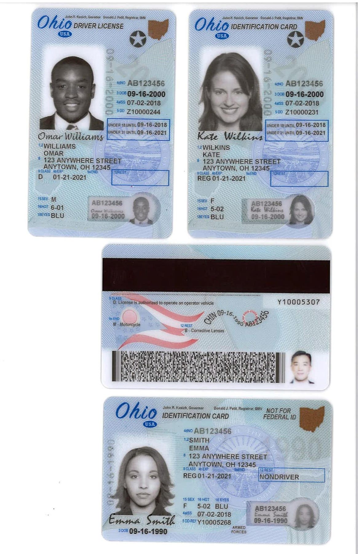 12 rest a on driver's license ohio