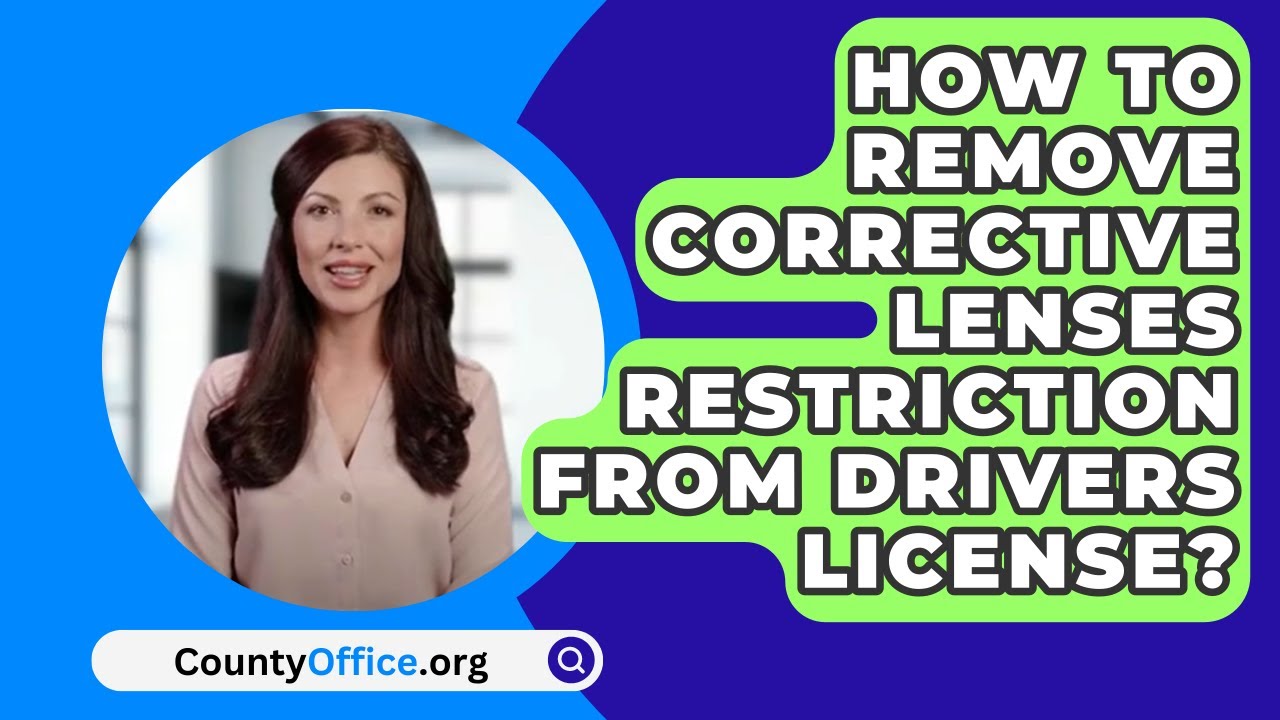 a restriction on driver's license