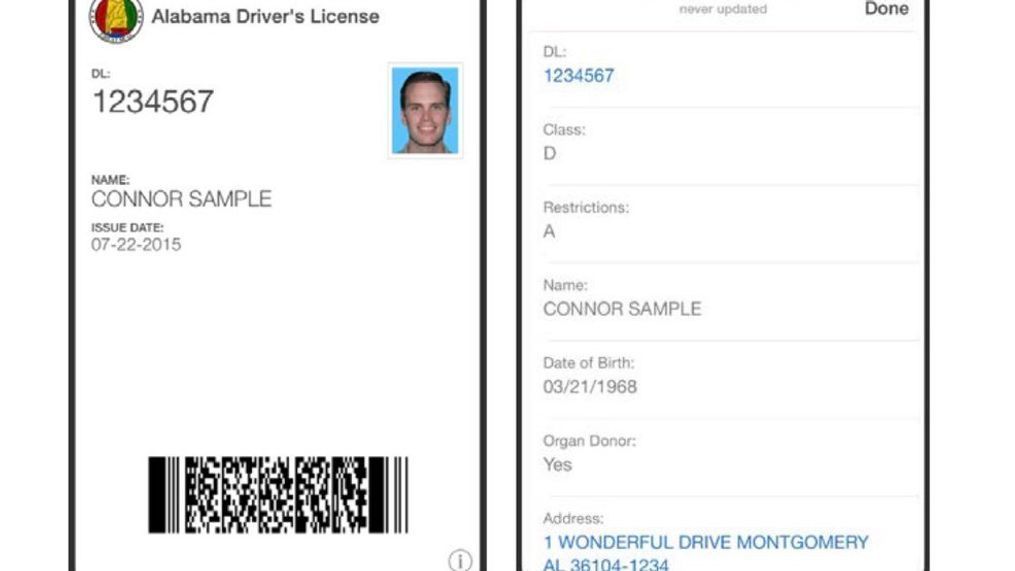alabama digital driver's license android