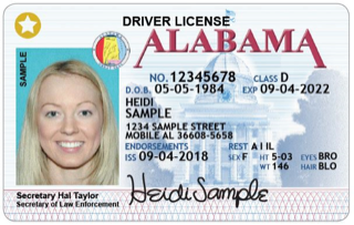 alabama law enforcement agency driver's license division