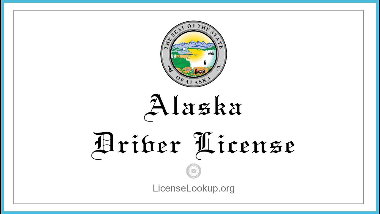 alaska state driver's license