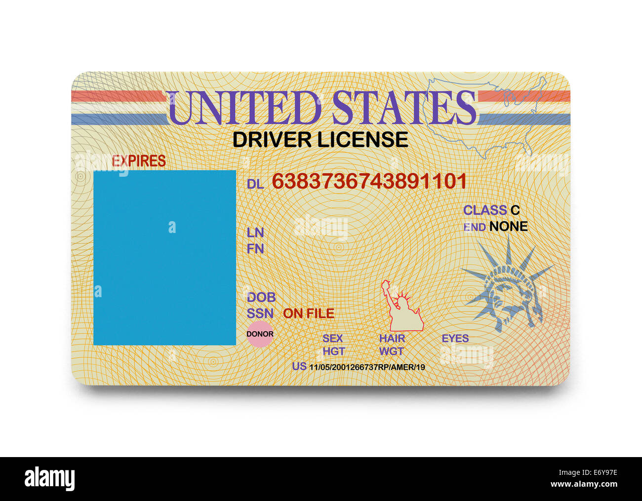 american driver license