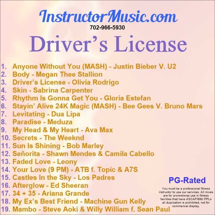 ariana grande driver's license