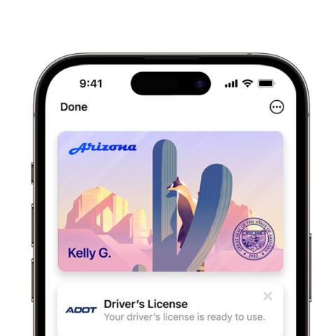 arizona digital driver's license apple wallet