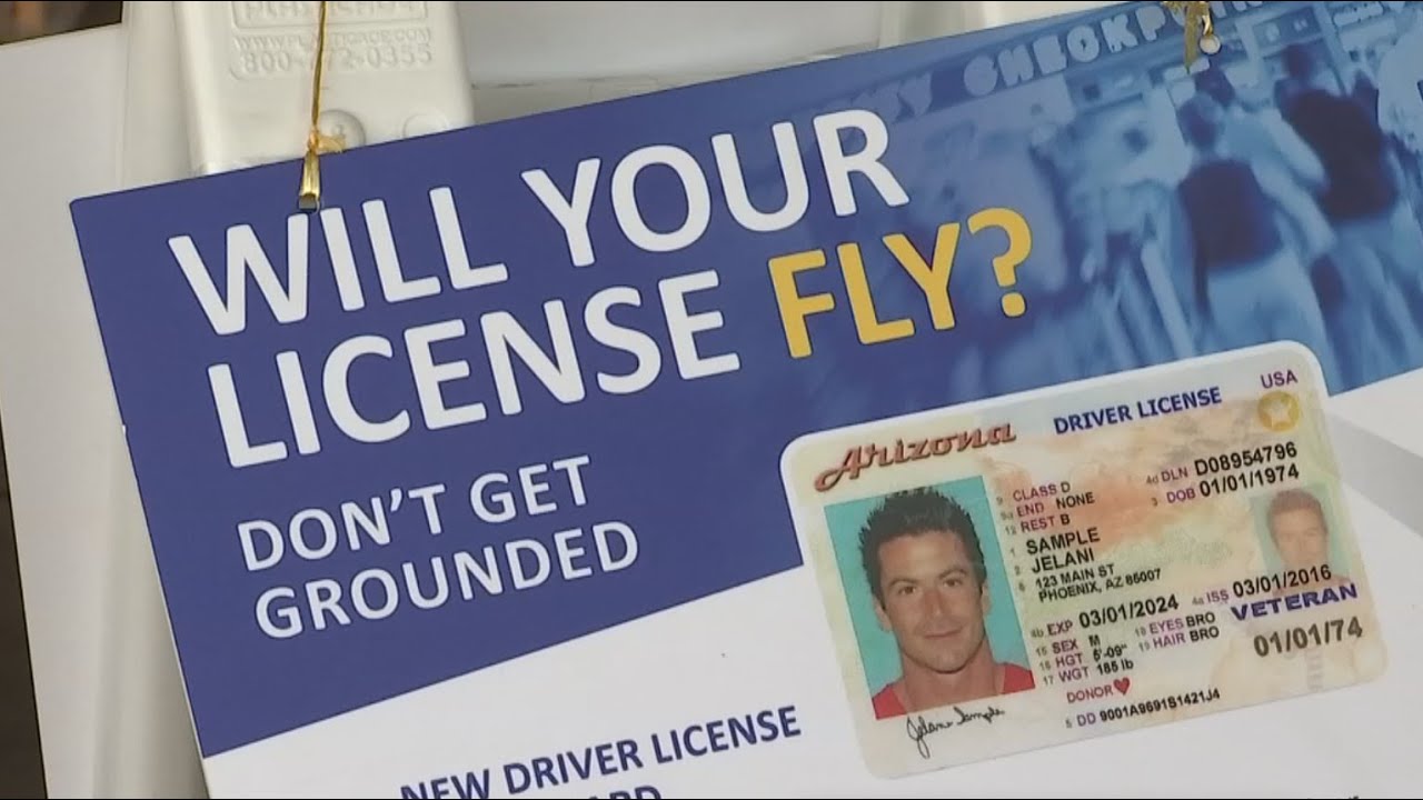 arizona driver's license for travel