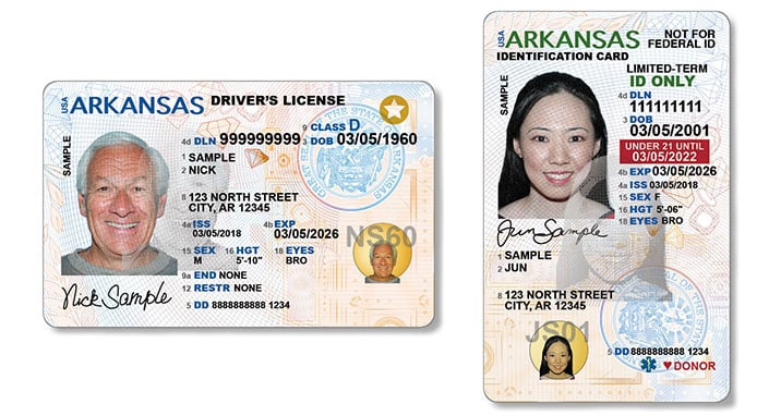 arkansas driver's license cost