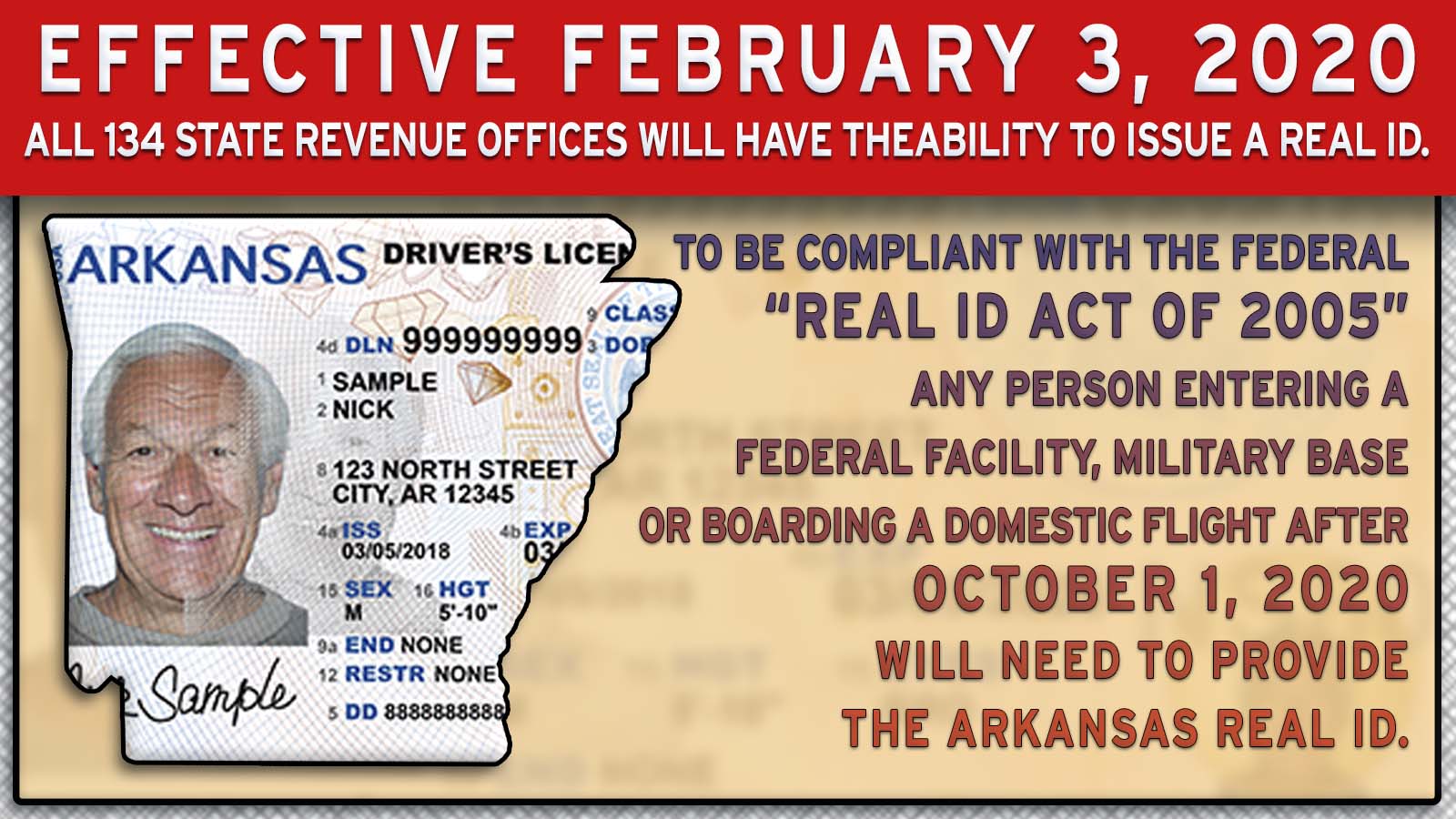 arkansas real driver's license