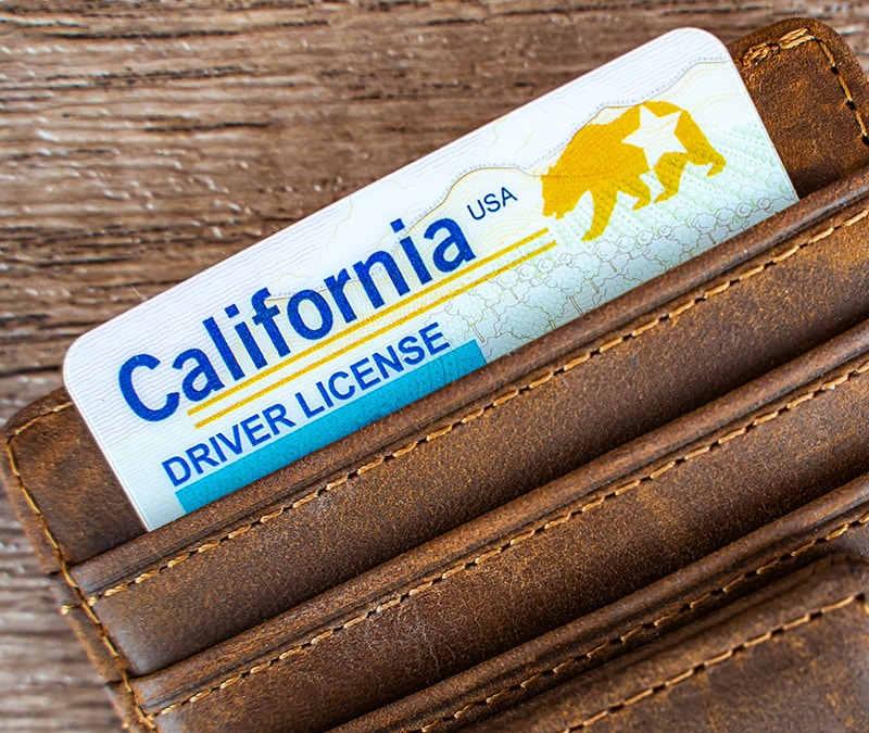 california driver's license lost out of state