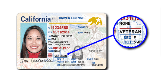 california driver's license middle name