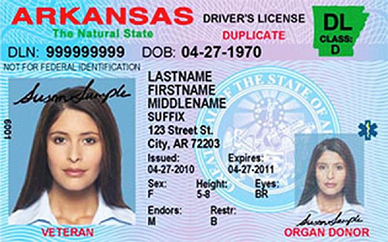 change address on driver's license arkansas