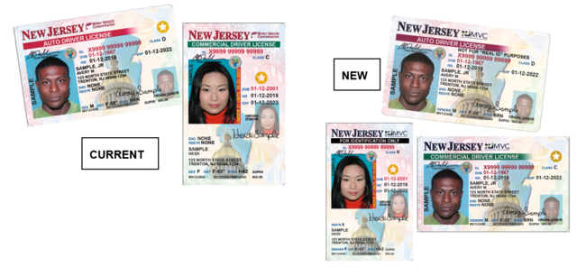 change driver license to nj