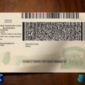 change massachusetts driver's license address