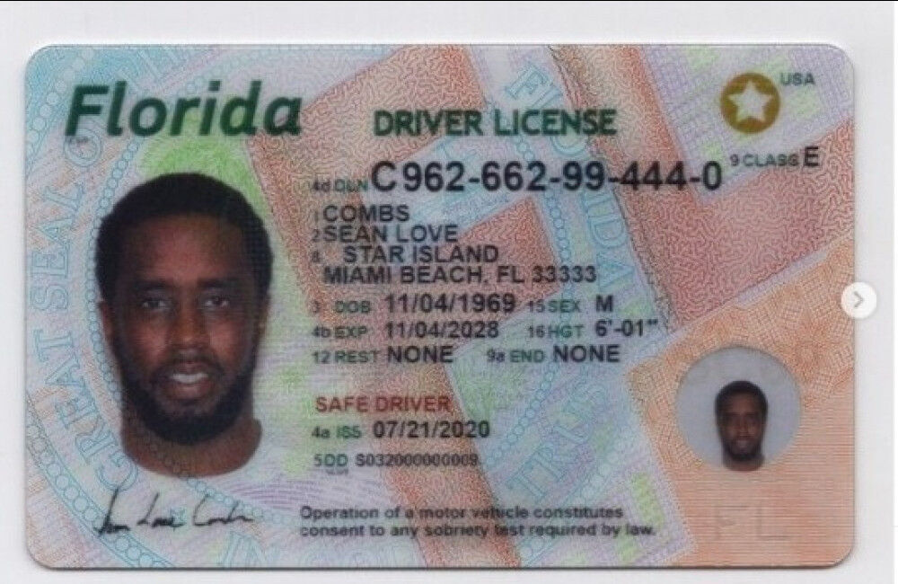 change signature on driver's license