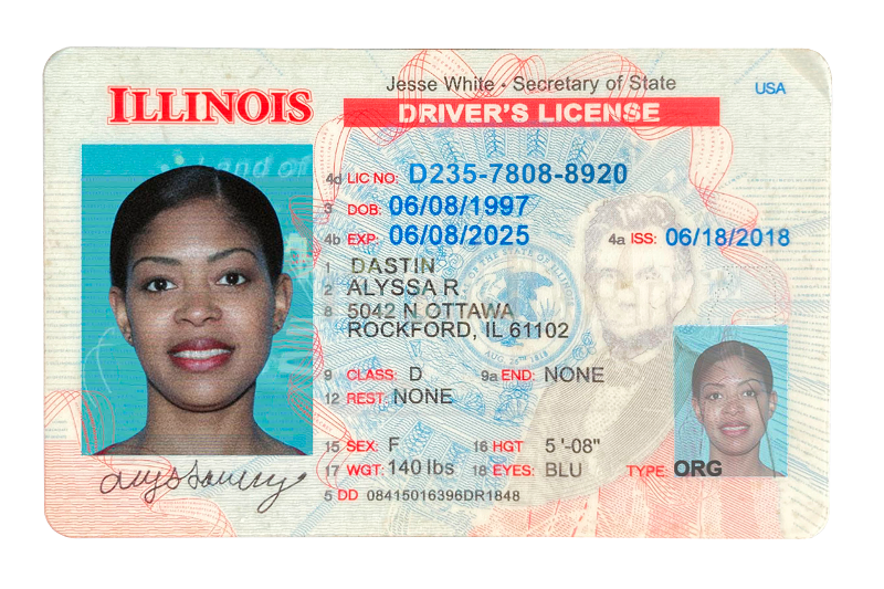 checking driver's license status illinois