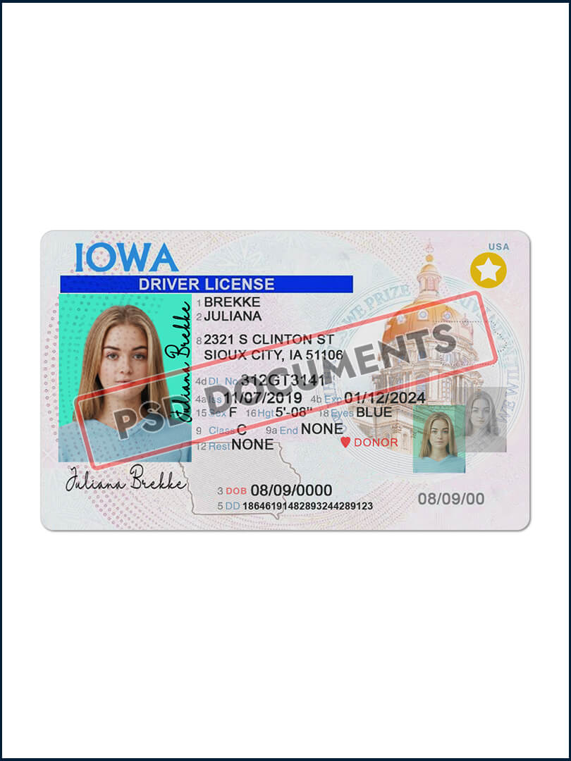 clinton iowa driver's license