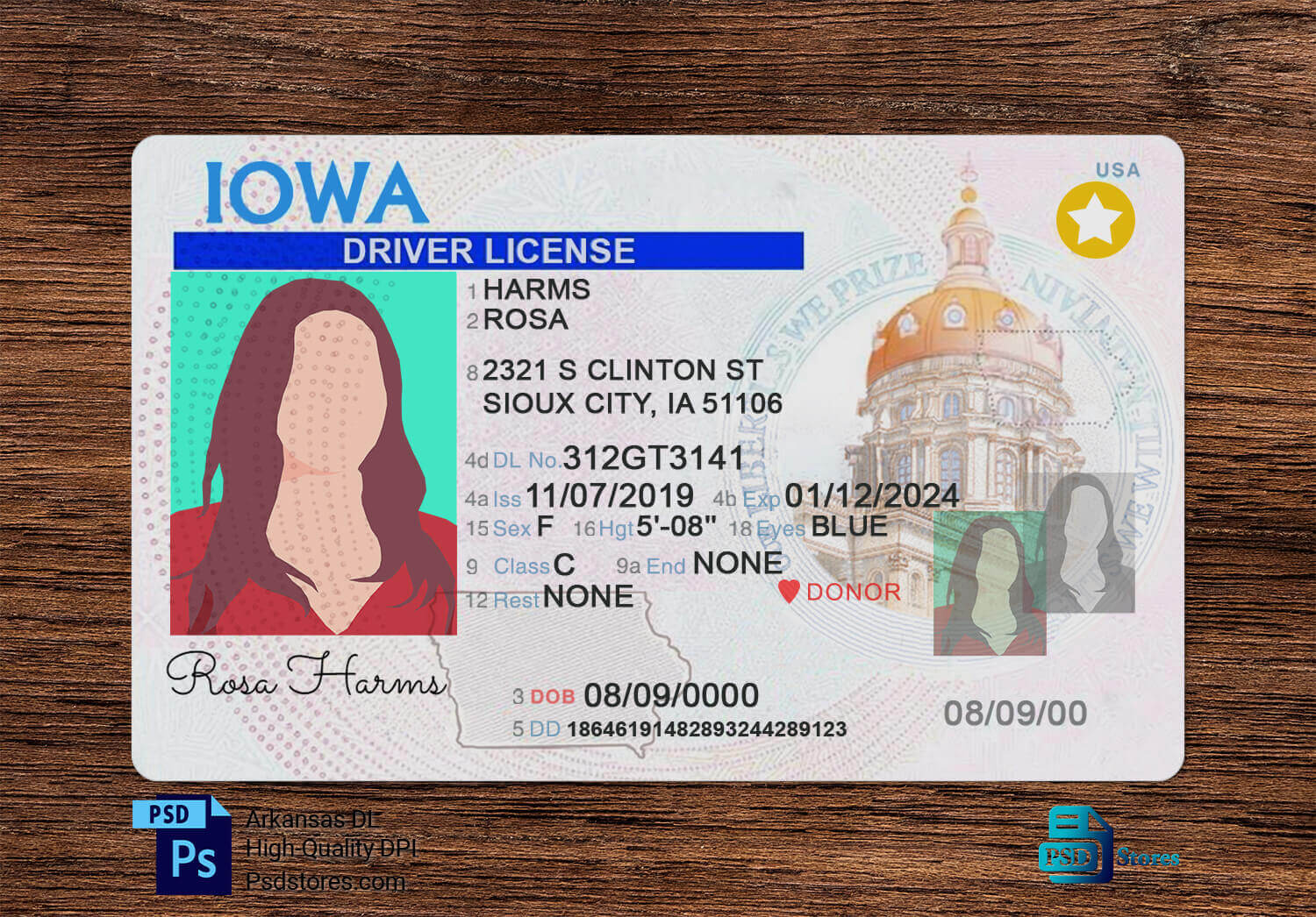 clinton iowa driver's license