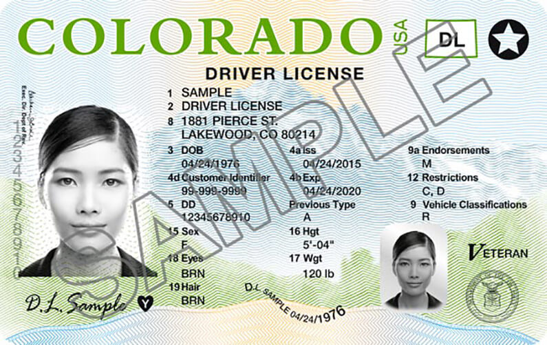 colorado driver's license moving from another state