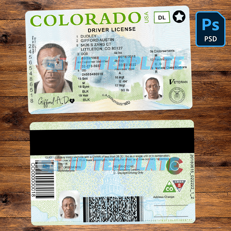 colorado driver's license