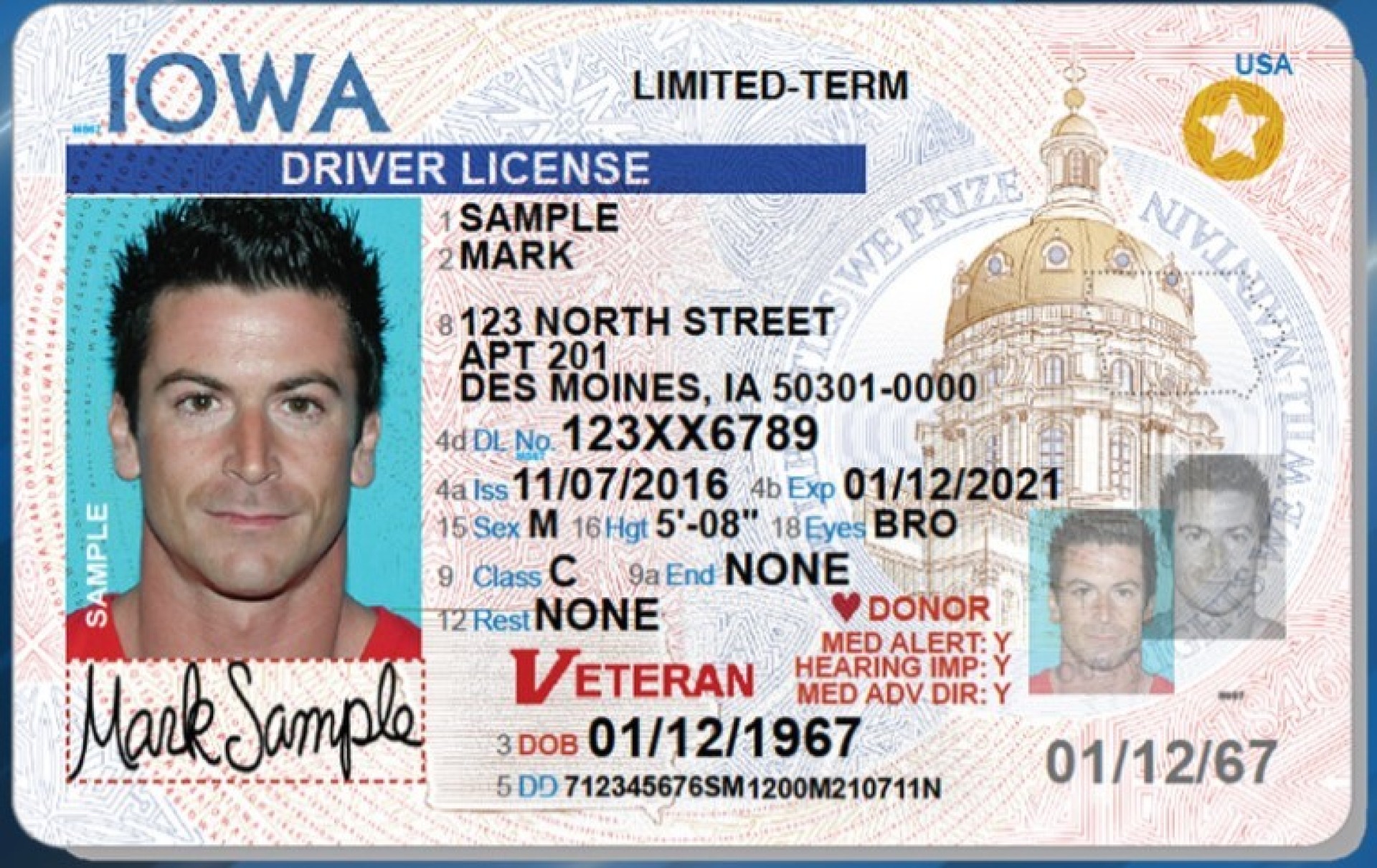 dallas county iowa driver's license