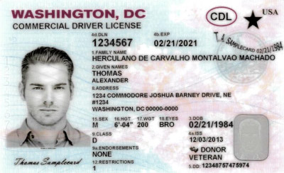dc driver's license requirements