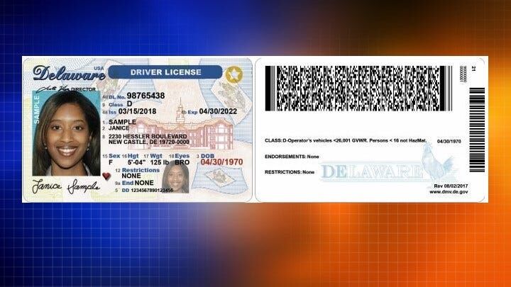 delaware county driver's license