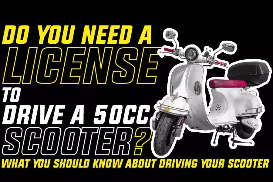 do you need a driver's license to drive a scooter