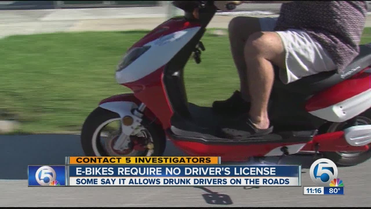 do you need a driver's license to drive a vespa