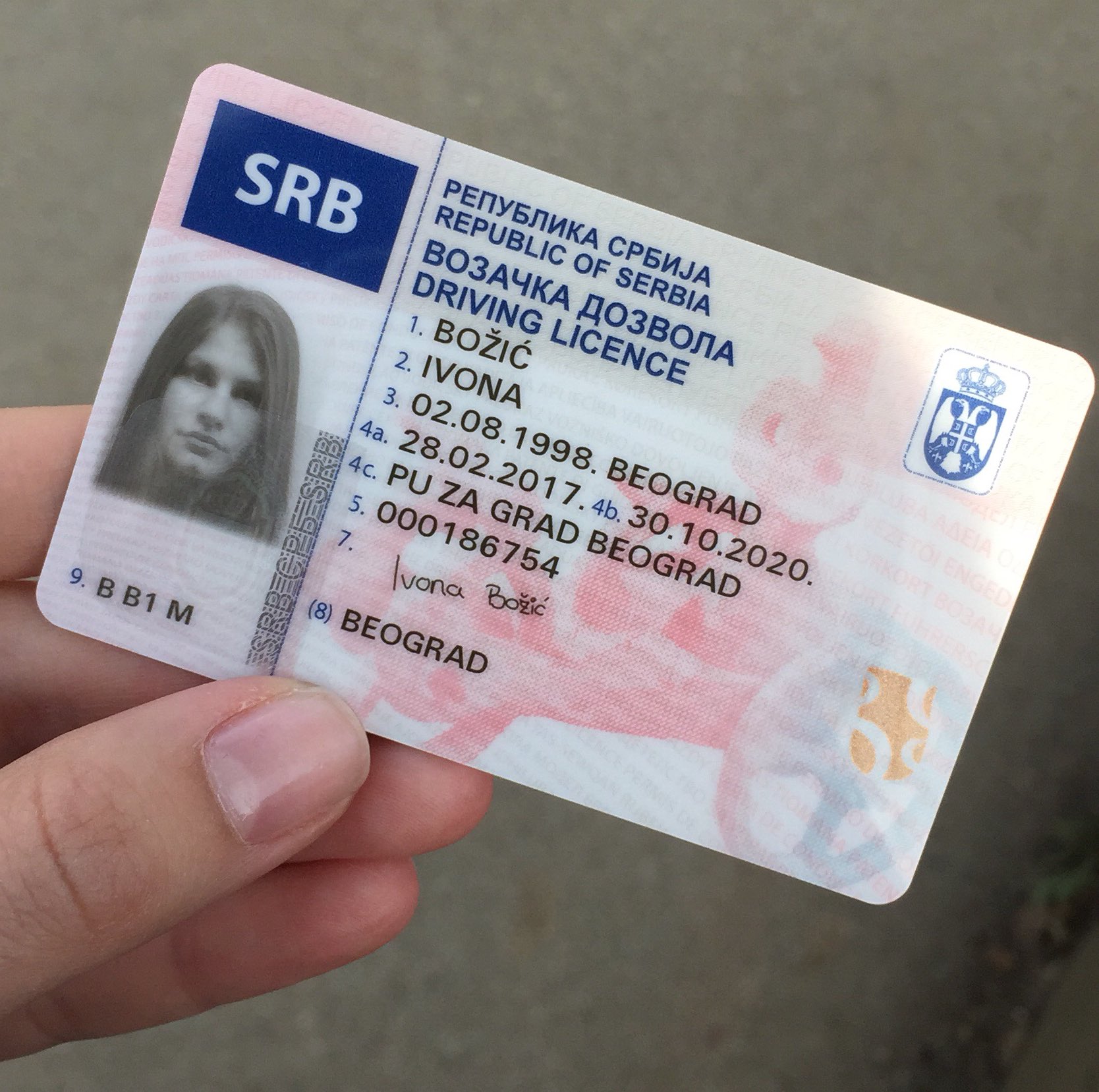 do you need an international driver's license in serbia