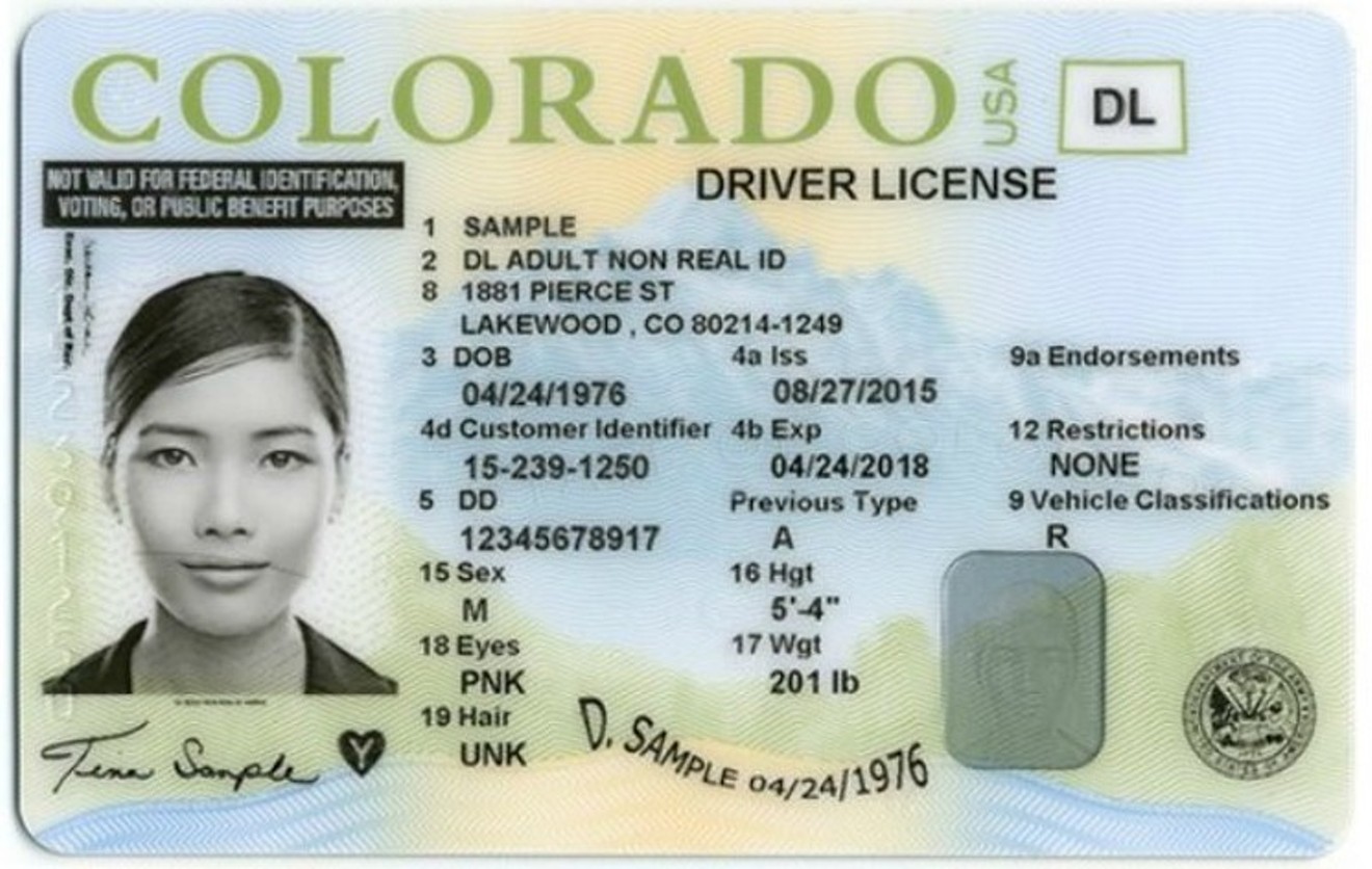 documents needed for colorado driver's license