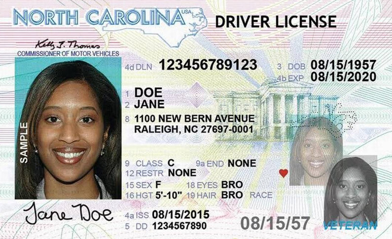 documents needed to renew driver's license in north carolina