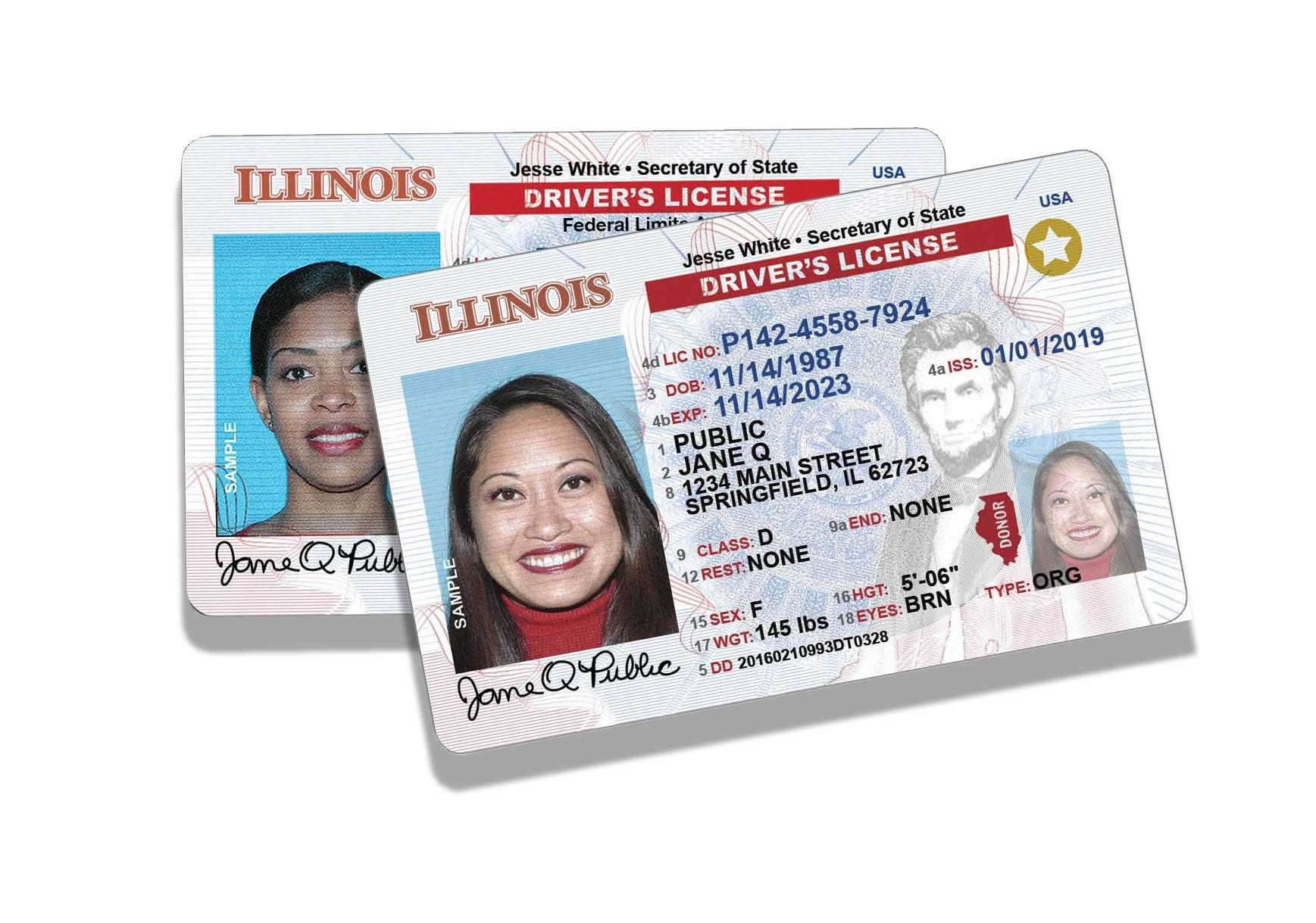 does illinois have enhanced driver's license