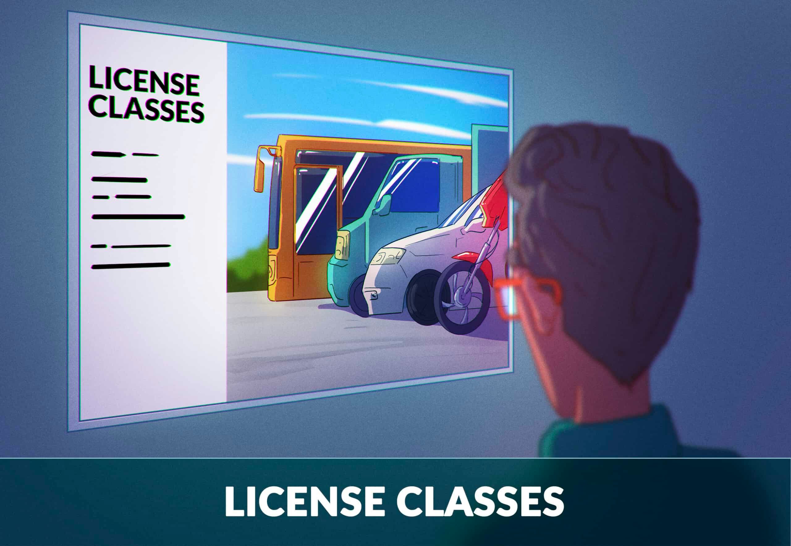 driver license class e