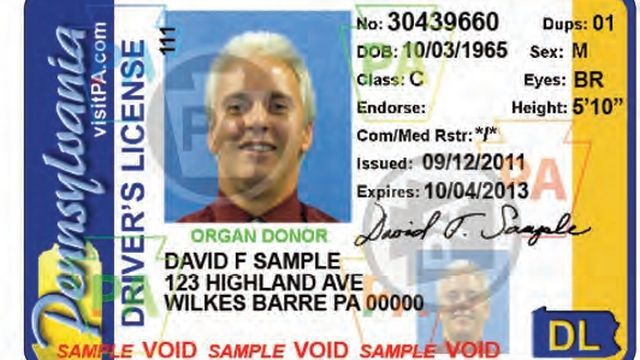 driver license for undocumented in pa