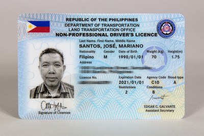 driver's license id philippines
