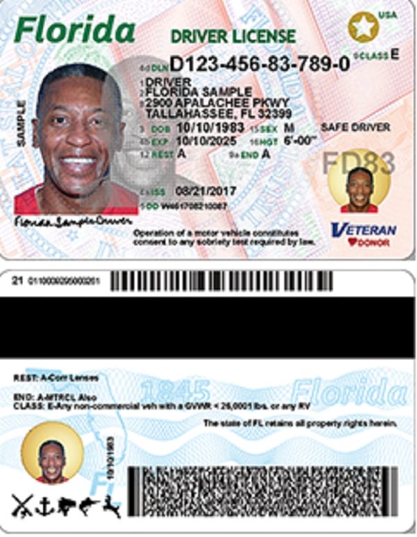 enhanced driver's license in florida