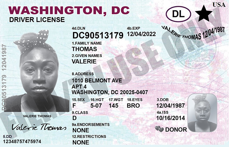 get a dc driver's license