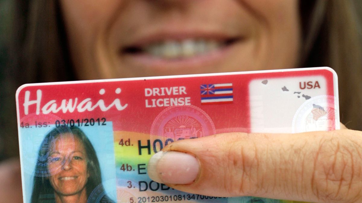 hawaii driver's license