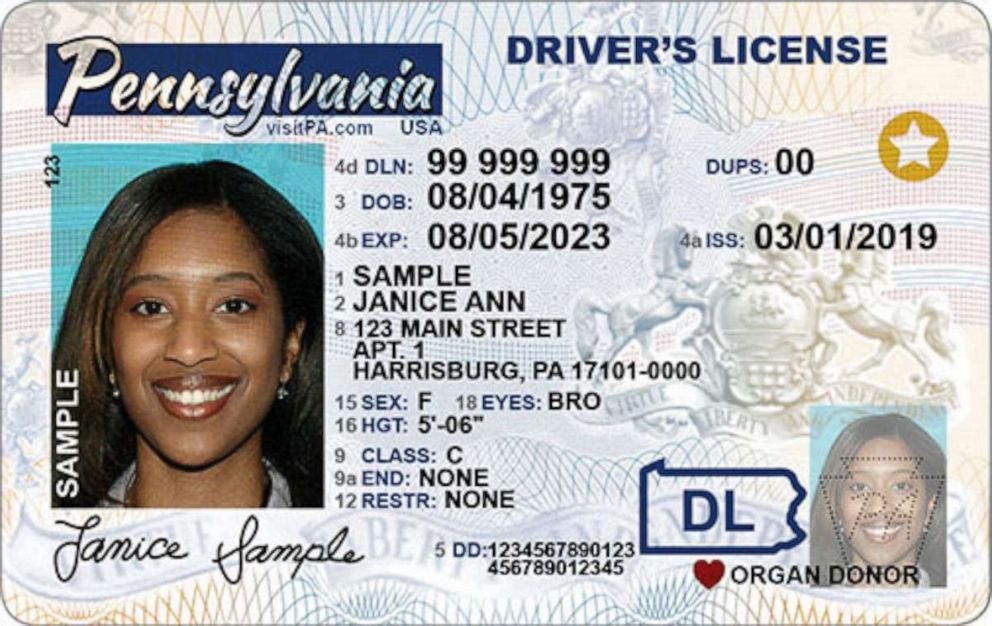 homeland security driver license