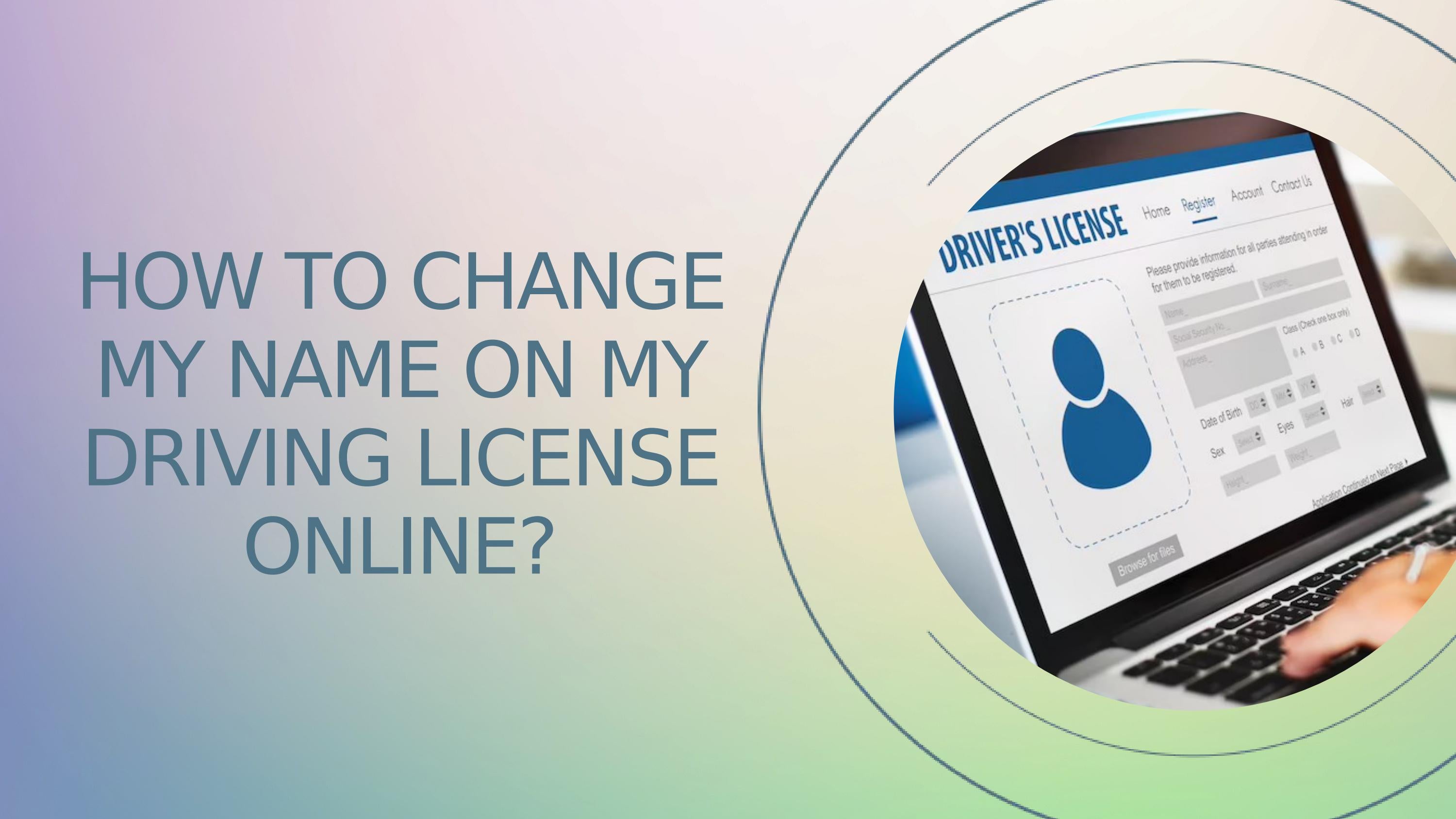 how do i replace my driver's license online