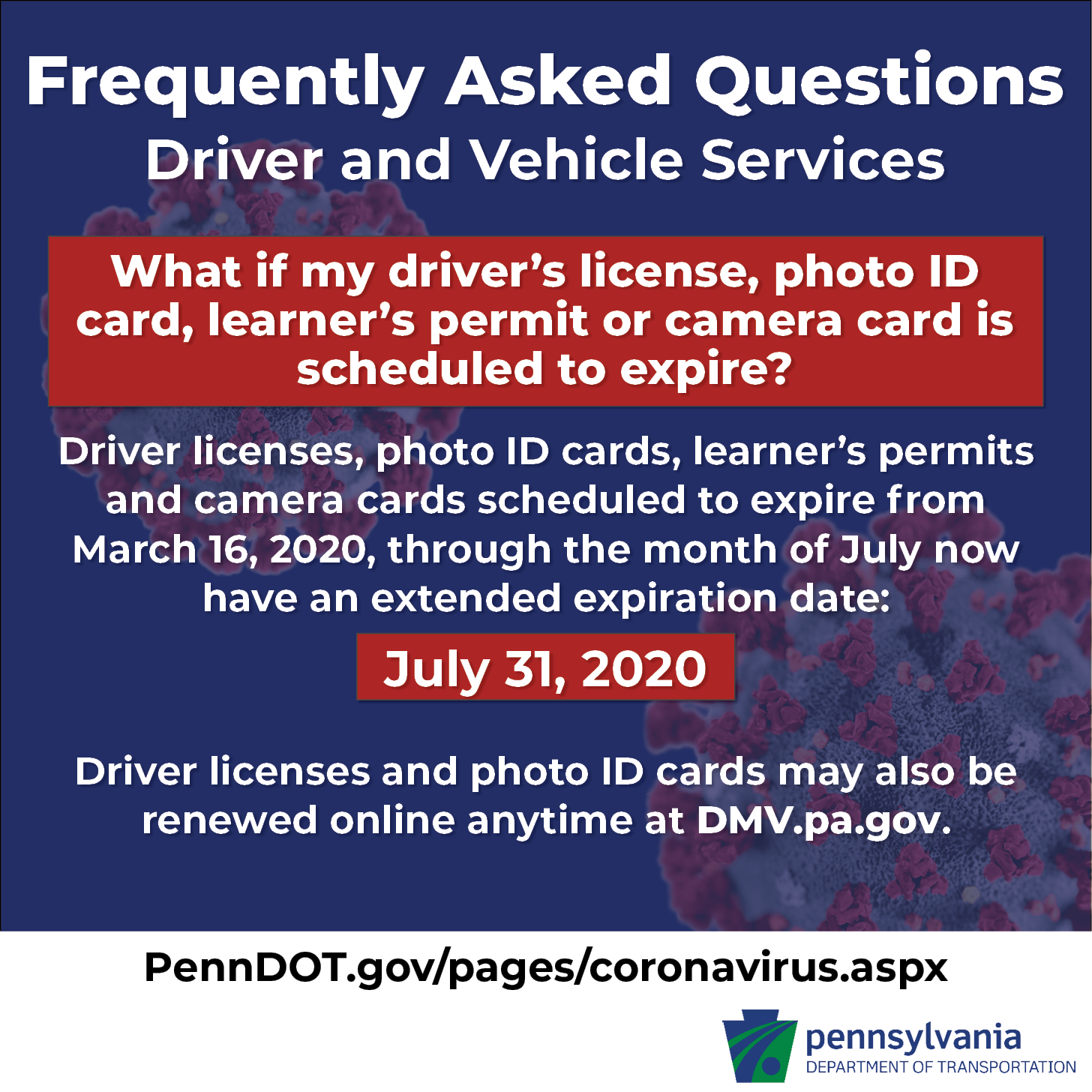 how much is pa driver's license renewal