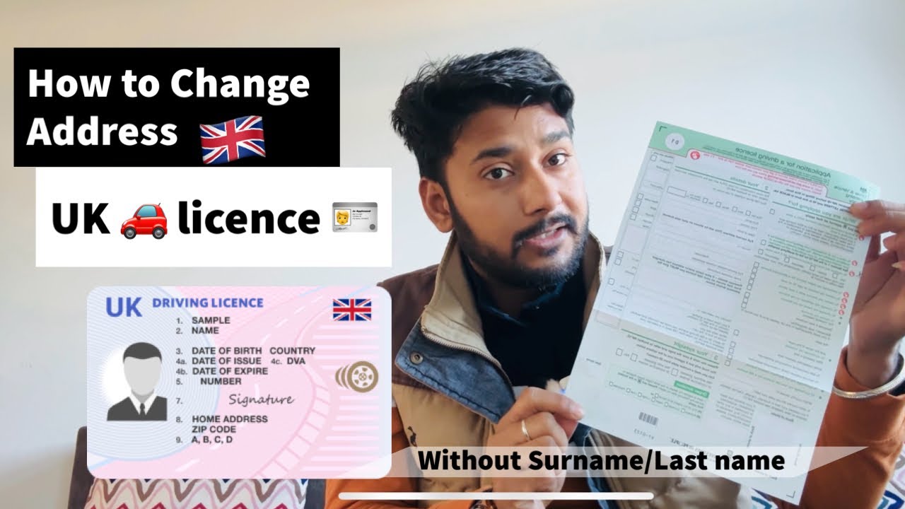 how to change address on my driver's license
