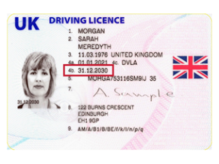 how to check the validity of a driver's license