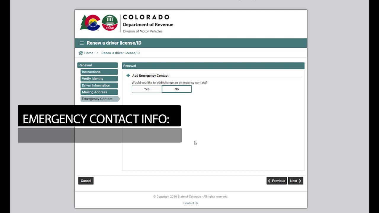 how to renew colorado driver's license