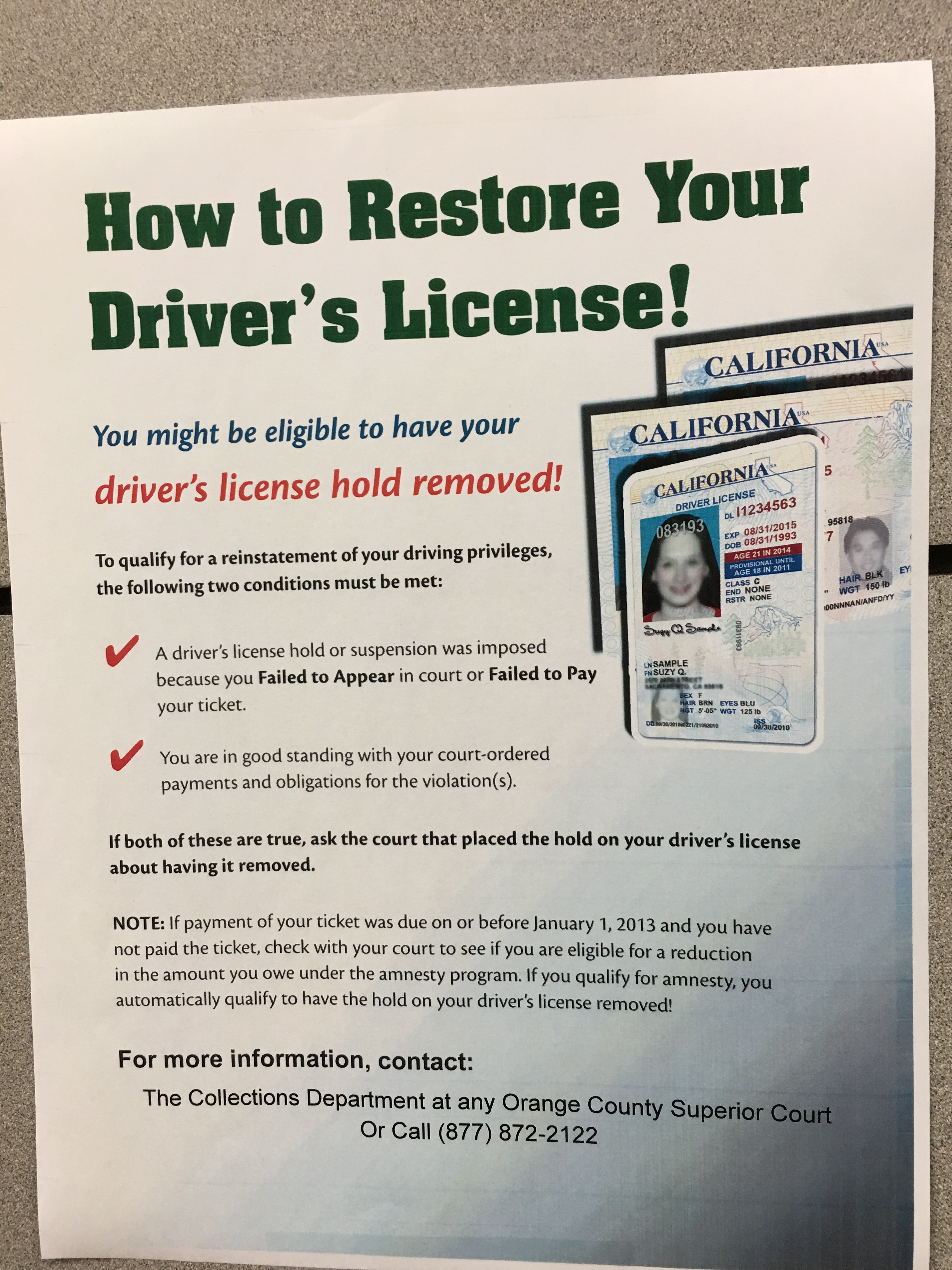 how to tell if driver's license is suspended