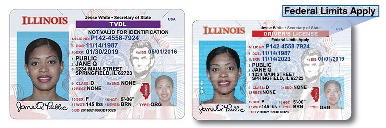 illinois changing address on driver's license