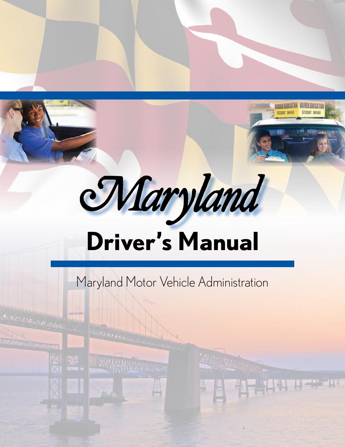 mva maryland commercial driver license manual