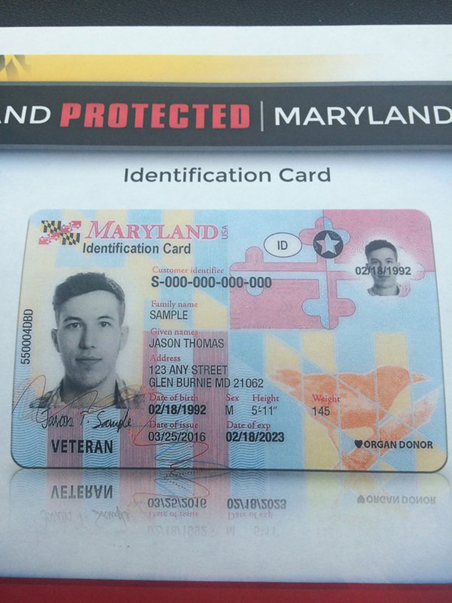 new driver's license in maryland