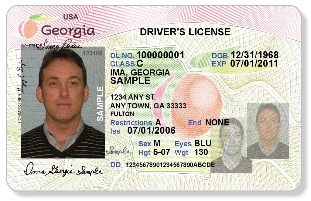 new ga driver license