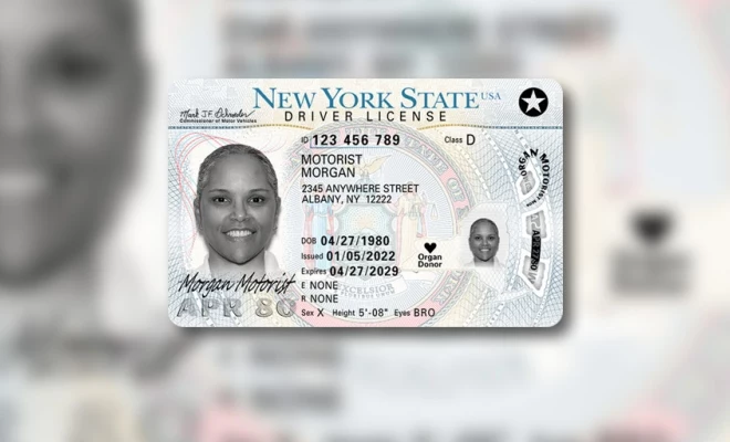 new york state driver's license address change